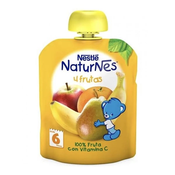 Nestle Pacotinho 4 Frutas 90g 4m+