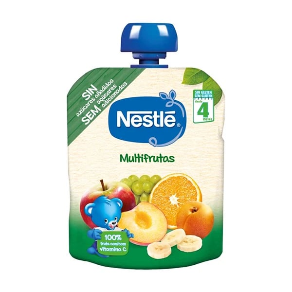 Nestle Pacotinho Multifrutas 90g 6m+