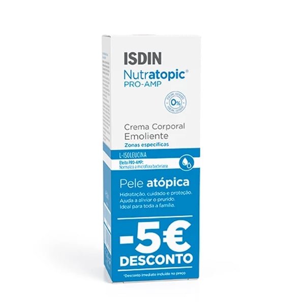 Nutratopic PRO-AMP Creme emoliente 200mL Desconto de 5€