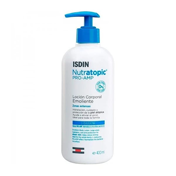 Nutratopic PRO-AMP Loção emoliente 400mL Desconto de 5€