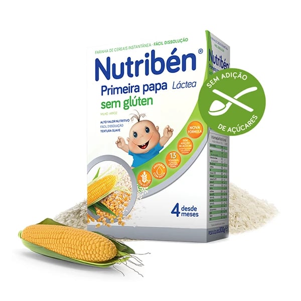 Nutriben Farinhas Primeira Papa Sem Gluten LA 250G