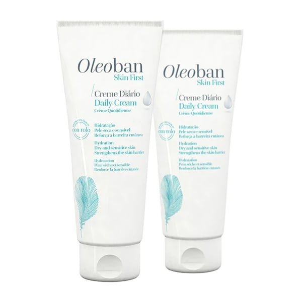 Oleoban Skin First Duo Creme diário 2 x 200g Oferta 2ª Embalagem