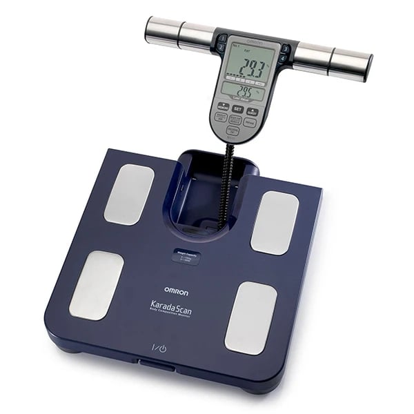 Omron BF-511 Monitor Analisador Comp Corporal/ Balança Azul