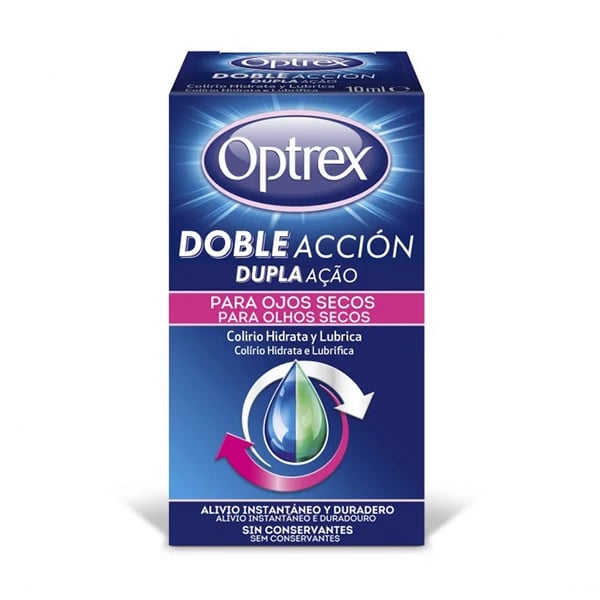 Optrex Colirio Dupl Acao Olh Secos 10ml