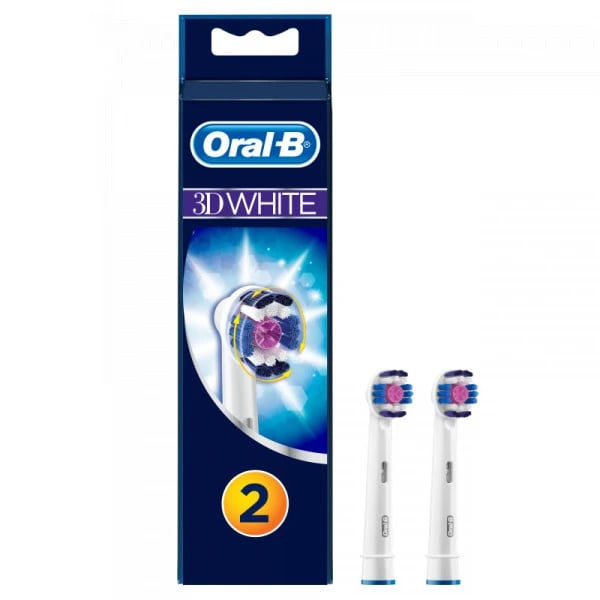 Oral B Recarga Escova Eléctrica 3d White X2