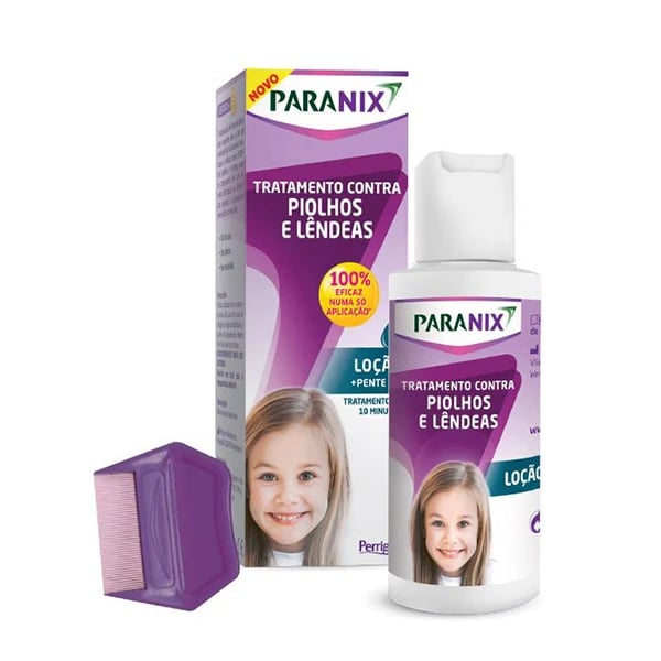 Paranix Locao Piolhos 100mL Oferta de Pente
