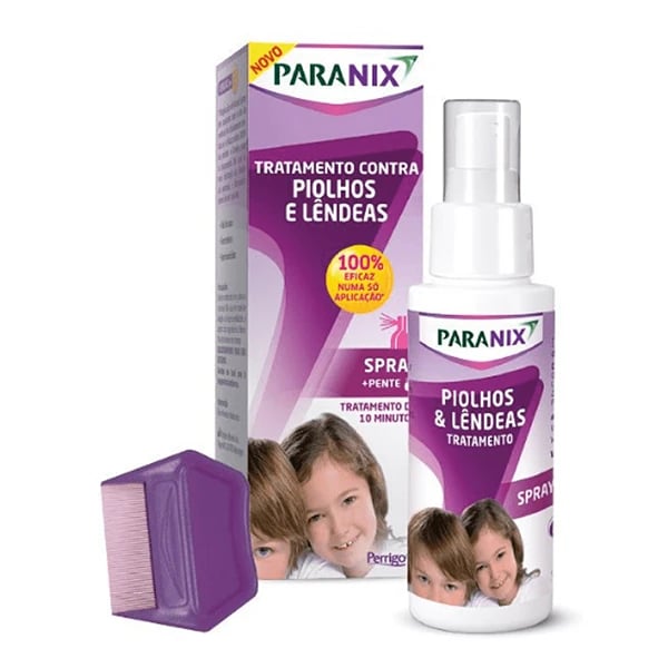 Paranix  Spray Piolhos 100mL Oferta de Pente