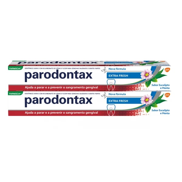 Parodontax Pasta Dentífrica Extra Fresh -50% 2 embalagem