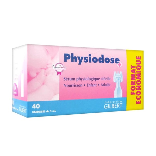 Physiodose Soro Fisiológico 40x5mL