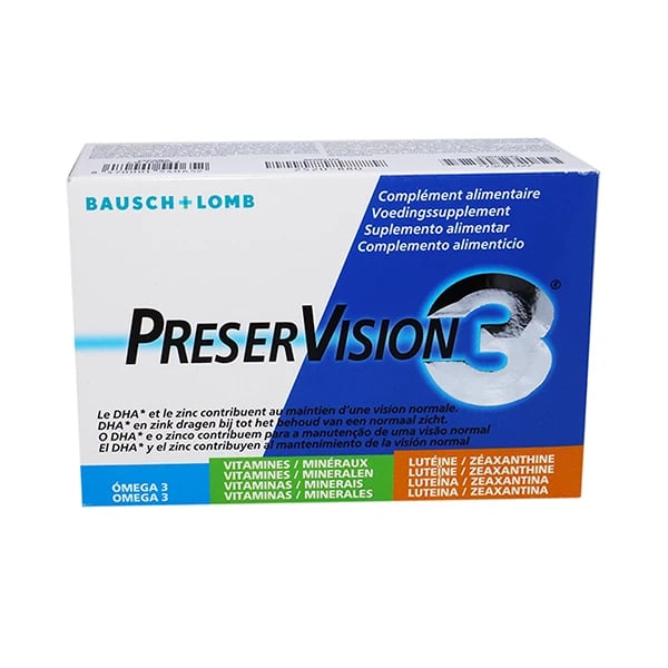 Preservision 3 60 cápsulas