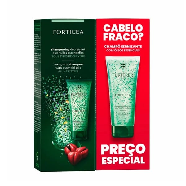 Rene Furterer Forticea Champo Duo 2x 200ml Preço Especial
