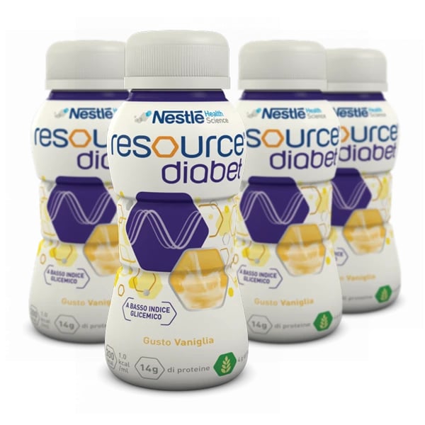 Resource Diabet Solução Oral Baunilha 200mL 4 unidades