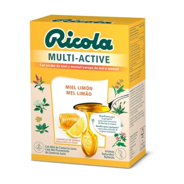 Ricola Multi Active Reb Mel/Limao 51G