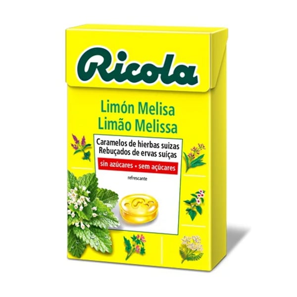 Ricola Reb S/Açucar Limao Melissa 50G