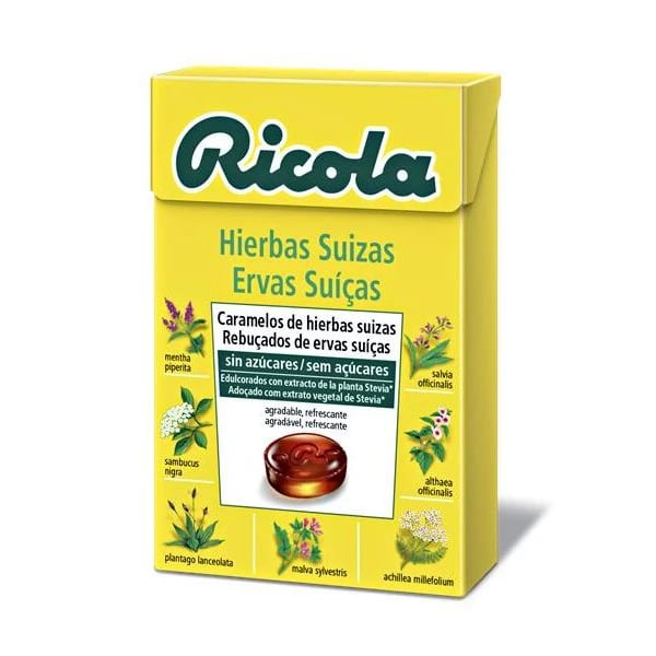 Ricola Reb S/Açucar Ervas Suicas 50G