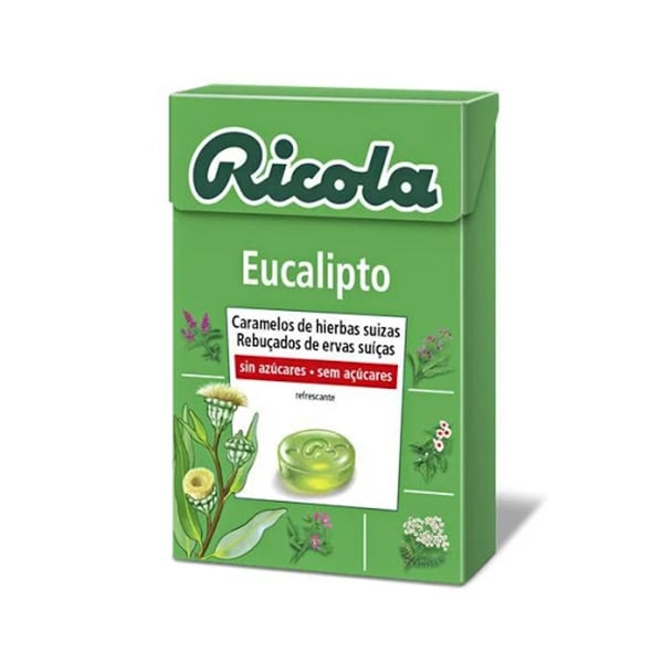 Ricola Reb S/Açucar Eucalipto 50G