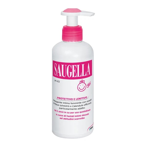Saugella Girl Gel com Doseador 250mL 