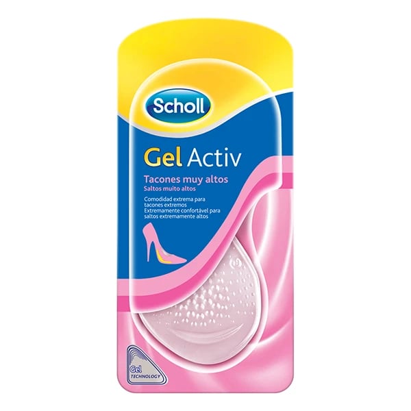 Scholl Gelactiv Palmilha Salto Alt X2 x  