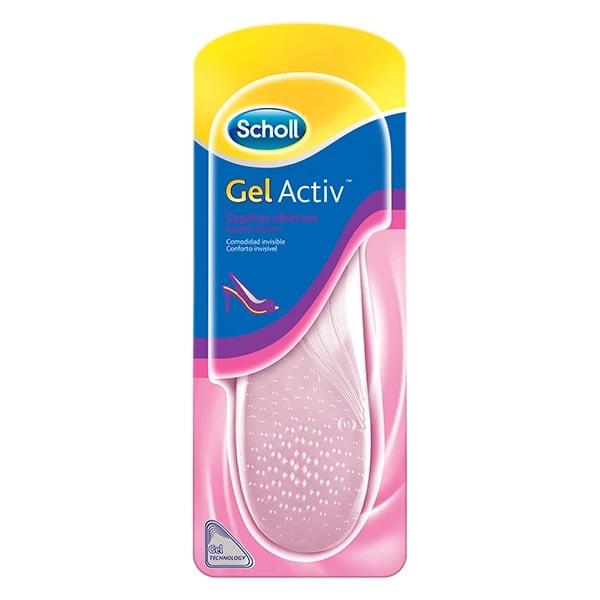 Scholl Gelactiv Palmilha Sap Abertos X2 x  