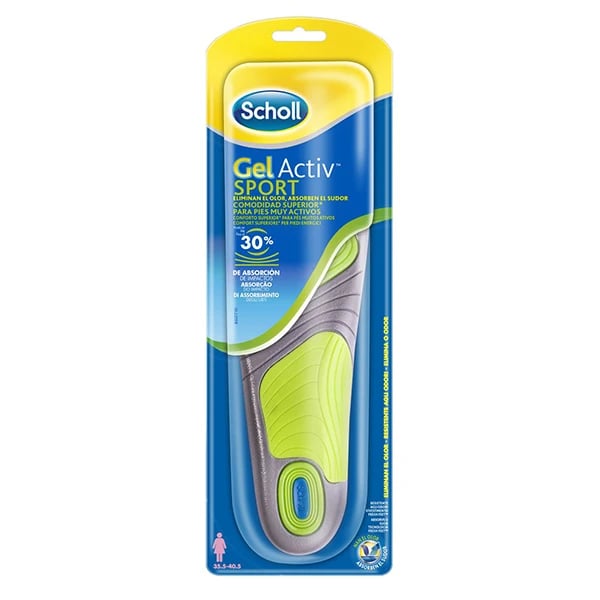 Scholl Gelactiv Palmilh Sport Mulher X2 