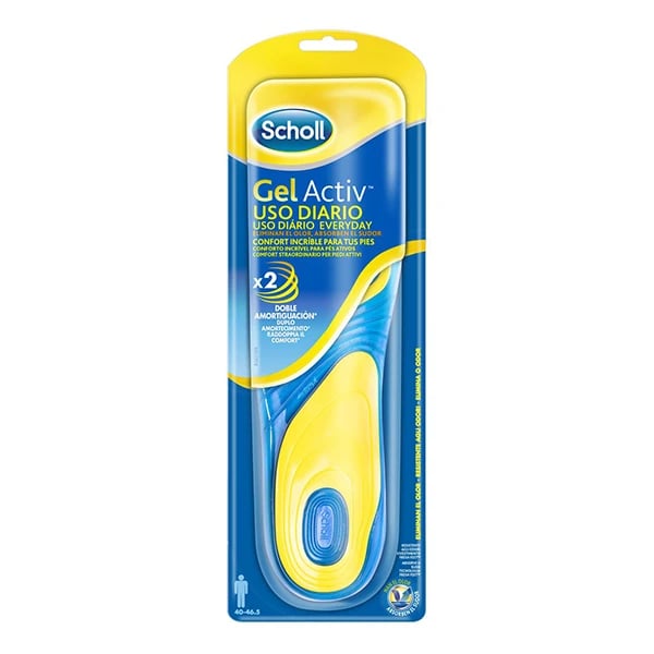 Scholl Gelactiv Palmilh Uso Diar Homem X2 x  
