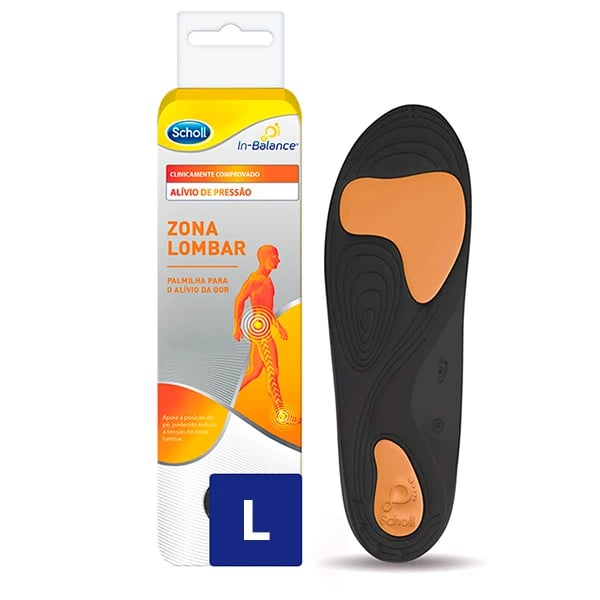 Scholl In Balance Palmilha Zona Lomb Tl X2