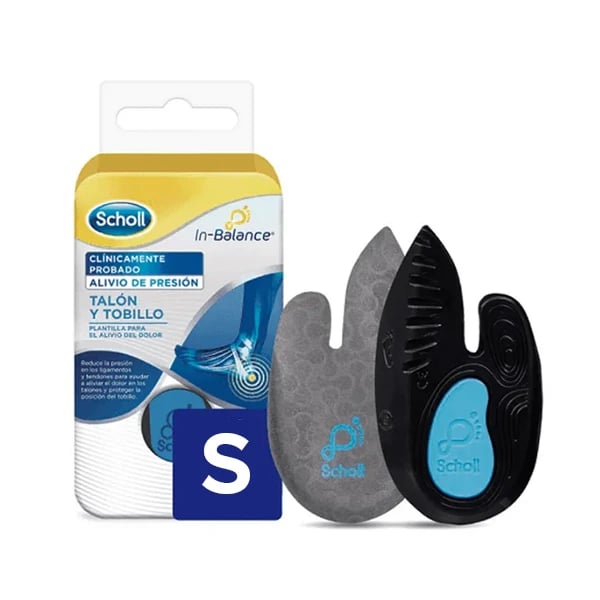 Scholl In Balance Palmilha Calcanhar/Tornozelo S 2unidades