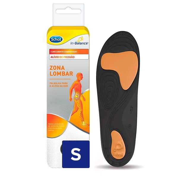 Scholl In Balance Palmilha Zona Lomb Ts X2
