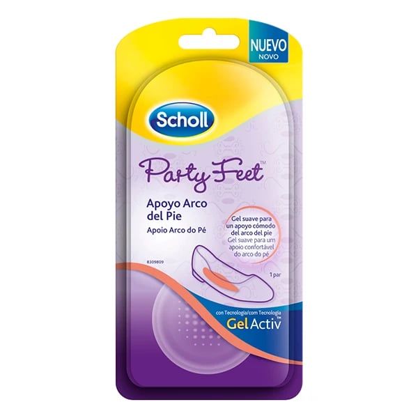 Scholl Gelactiv Party Feet Apoio Arco Pe