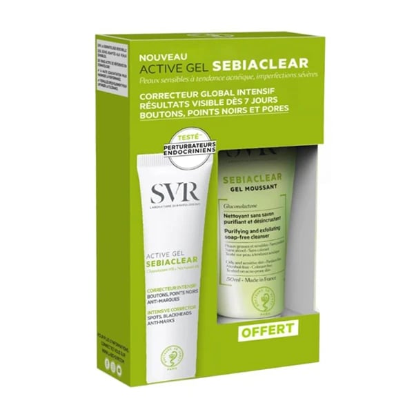 SVR Sebiaclear Active Gel+Of Mouss 55mL