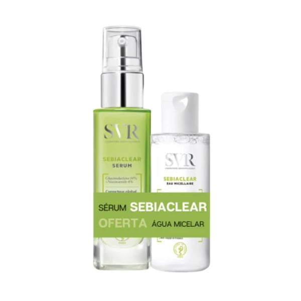 Svr Sebiaclear Serum 30mL + Ag Micelar 75mL