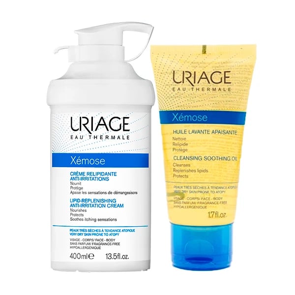 Uriage Xemose Creme Emoliente 400mL + Oferta Oleo 200mL