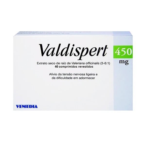 Valdispert 450 mg x 40 comprimidos revestidos
