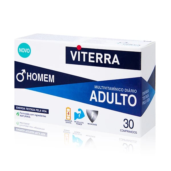 Viterra Homem Adulto 30 comprimidos