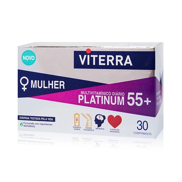 Viterra Mulher Platinum 55+ 30 comprimidos