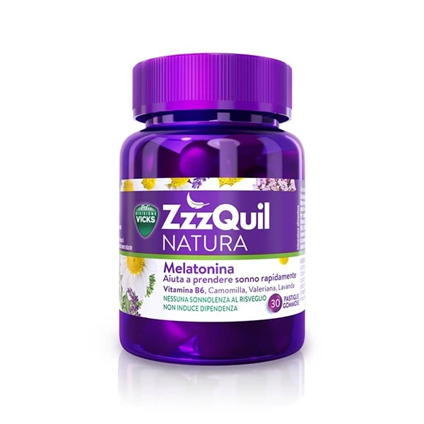 Zzzquil Natura Melatonina 30 Gomas